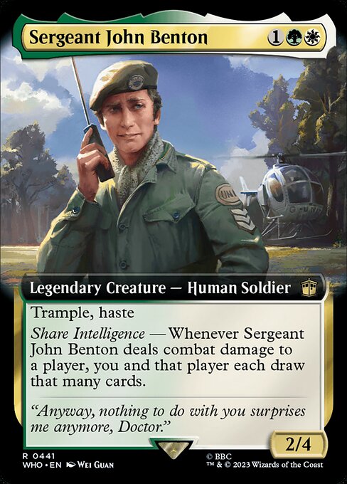Sergeant John Benton 441
