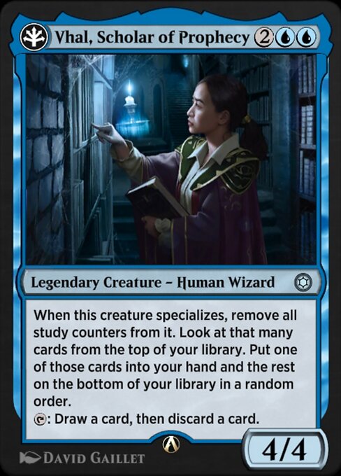 Vhal, Scholar of Prophecy 8u