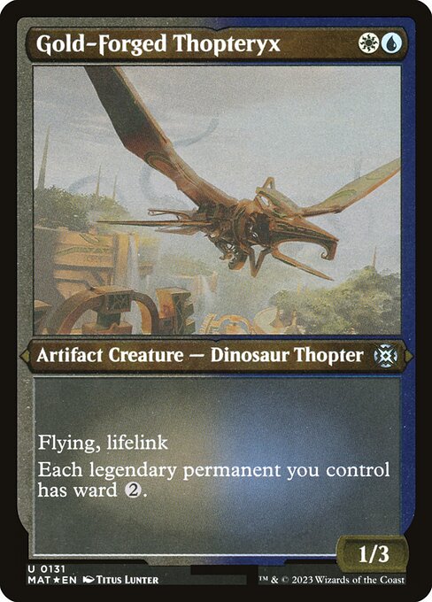 Gold-Forged Thopteryx 131