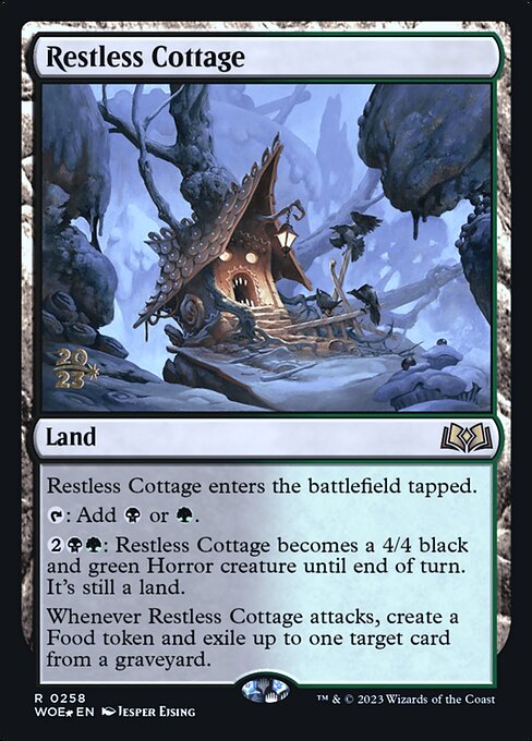 Restless Cottage 258s