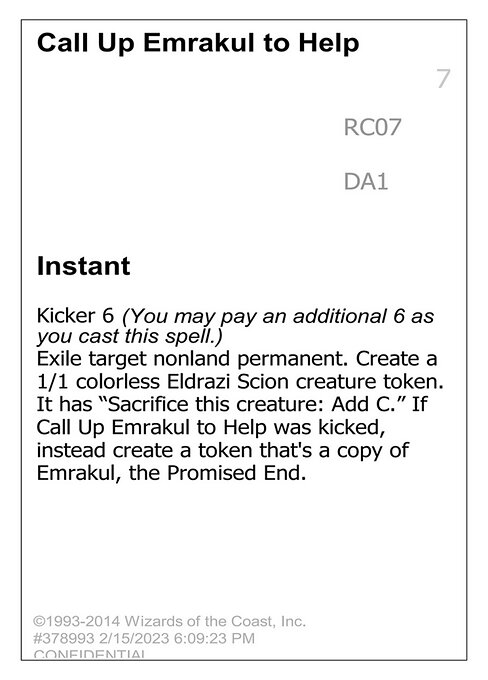 Call Up Emrakul to Help RC07a