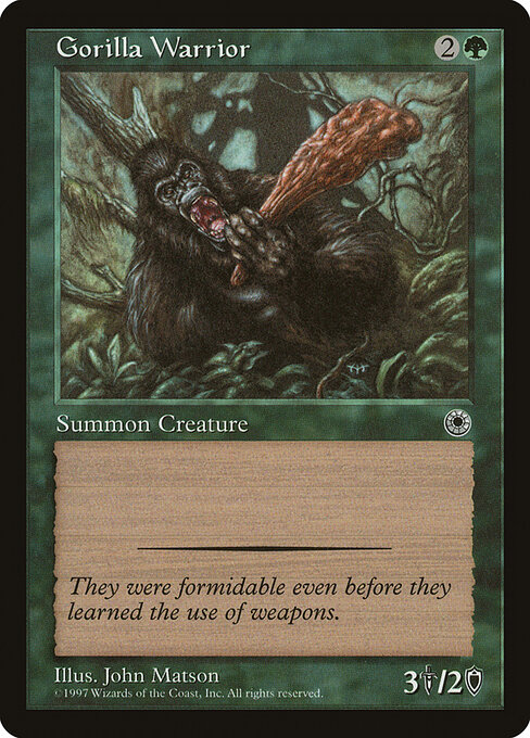 Gorilla Warrior 168