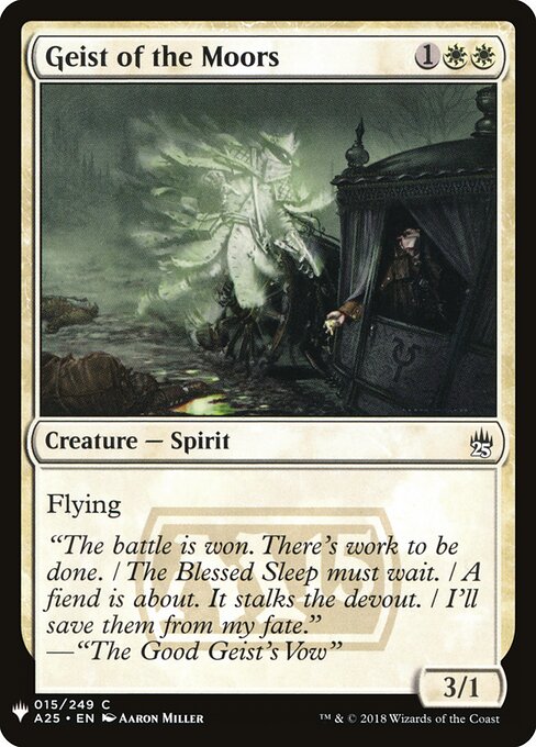 Geist of the Moors A25-15