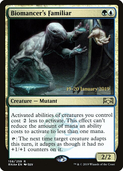 Biomancer's Familiar 158s