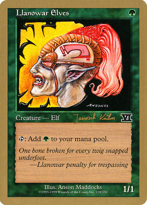 Llanowar Elves jk239