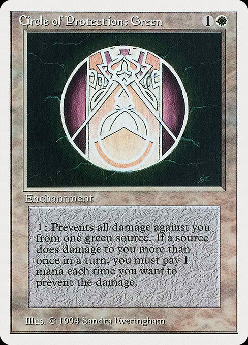 Circle of Protection: Green 11