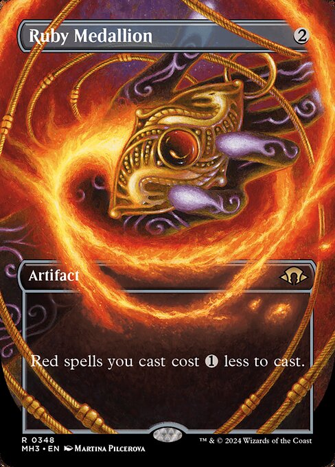 Ruby Medallion 348