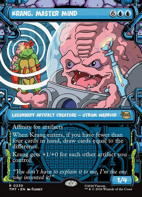Krang, Master Mind 230