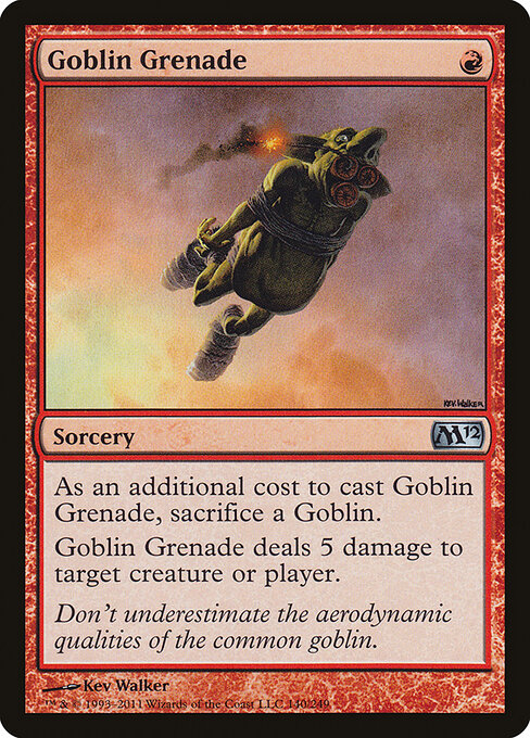 Goblin Grenade 140