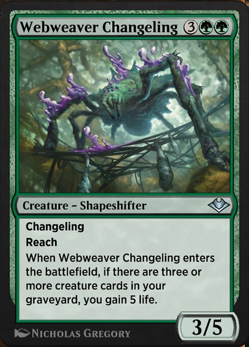 Webweaver Changeling 666