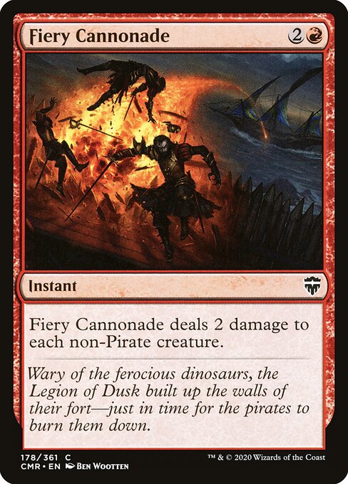 Fiery Cannonade 178