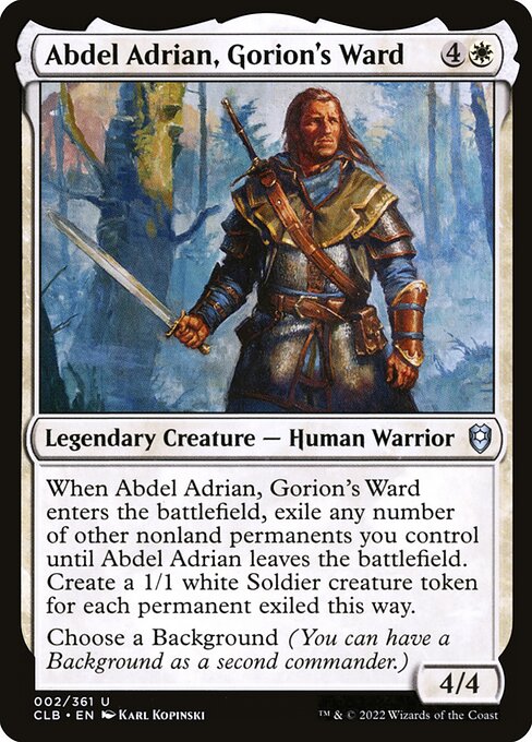 Abdel Adrian, Gorion's Ward 2