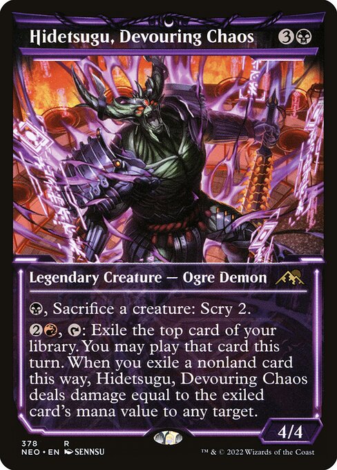 Hidetsugu, Devouring Chaos 378