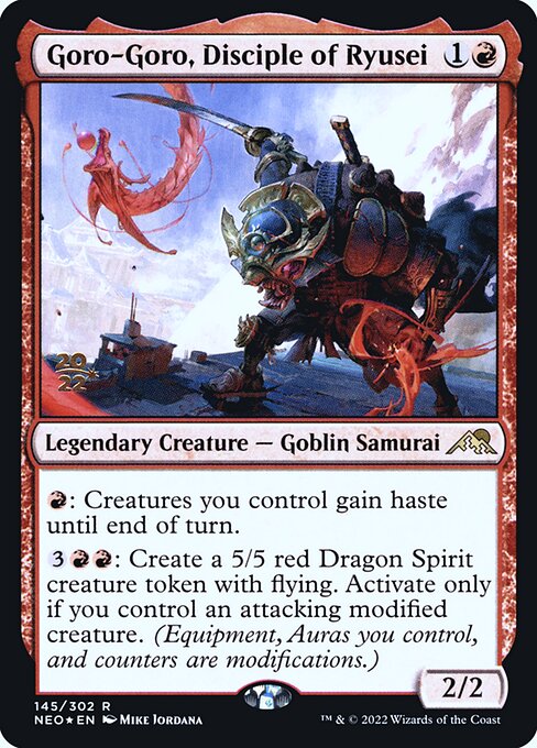 Goro-Goro, Disciple of Ryusei 145s