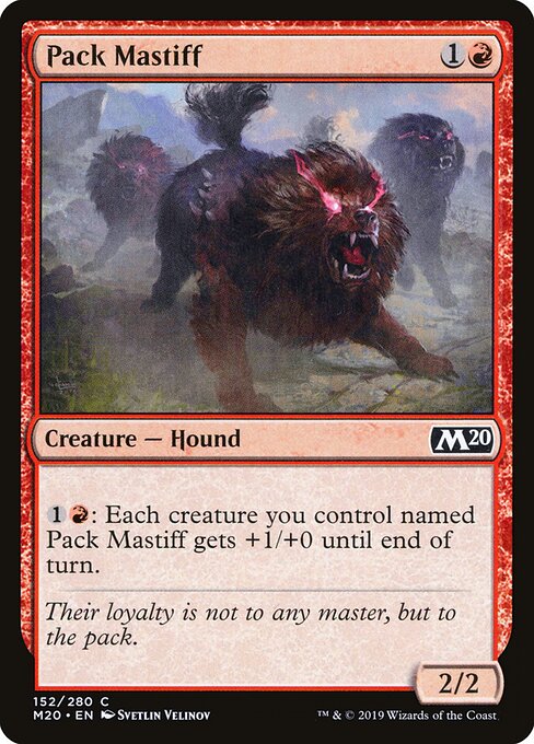 Pack Mastiff 152