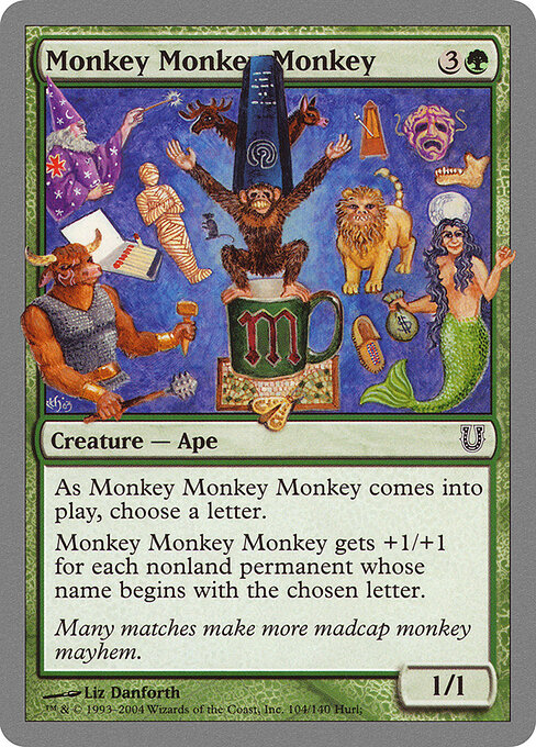 Monkey Monkey Monkey 104
