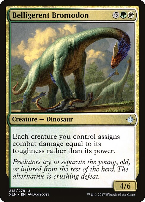 Belligerent Brontodon 218