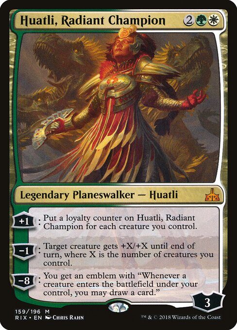 Huatli, Radiant Champion 159