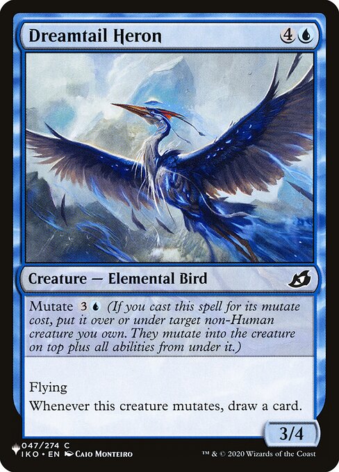 Dreamtail Heron IKO-47
