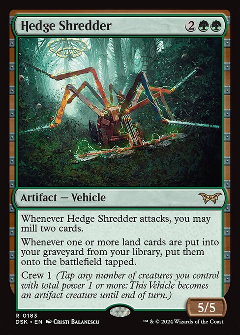 Hedge Shredder 183