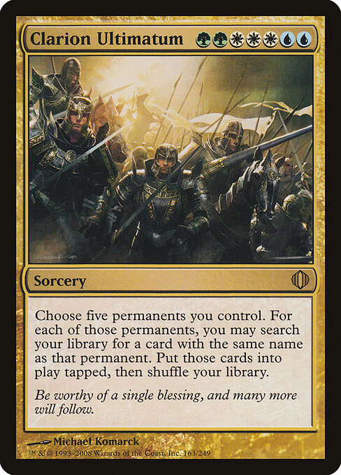 Clarion Ultimatum 163