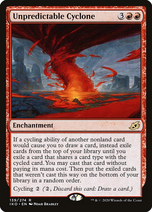 Unpredictable Cyclone 139