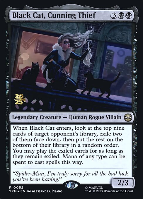 Black Cat, Cunning Thief 52s
