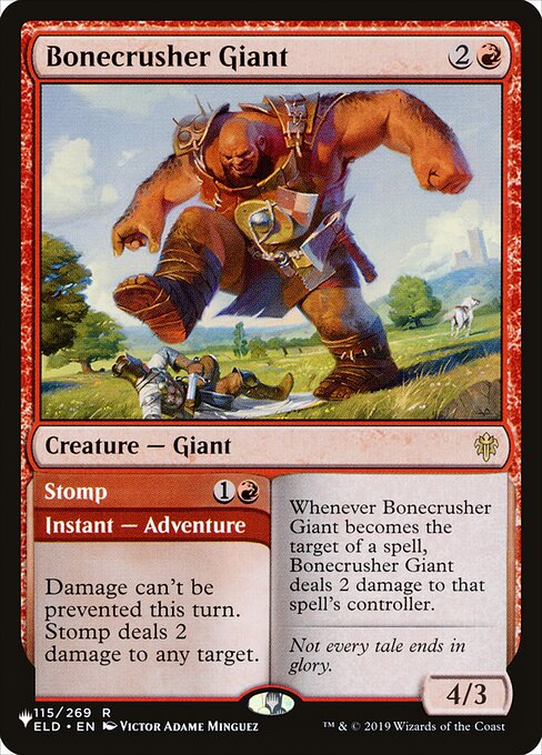 Bonecrusher Giant // Stomp ELD-115