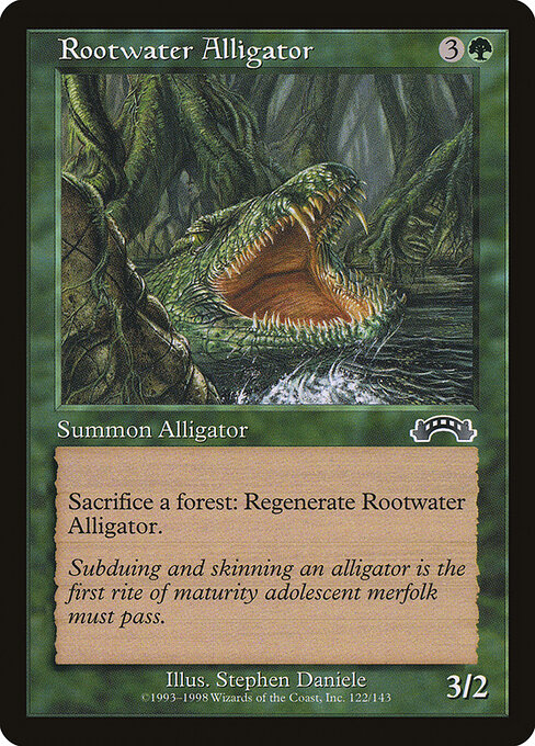 Rootwater Alligator 122