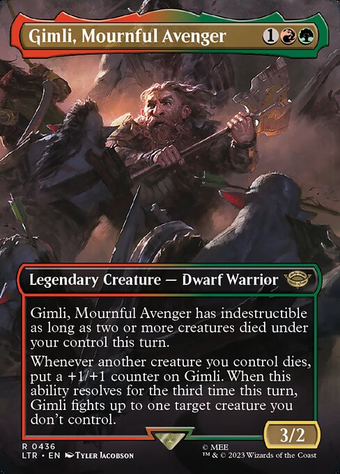 Gimli, Mournful Avenger 436