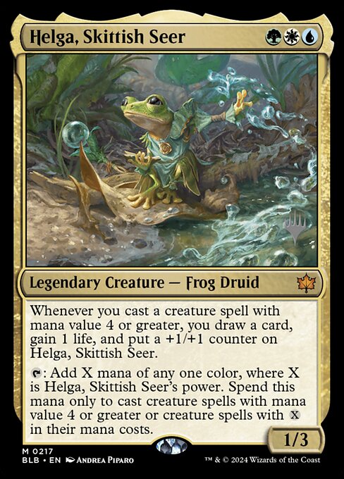 Helga, Skittish Seer 217p