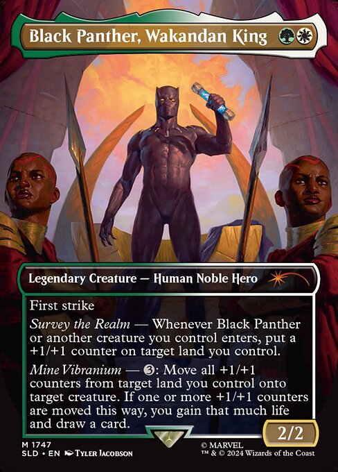 Black Panther, Wakandan King 1747
