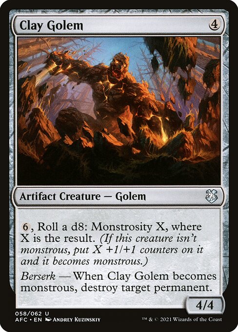 Clay Golem 58