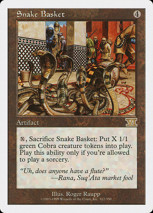 Snake Basket 312
