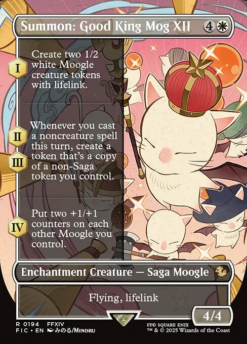 Summon: Good King Mog XII 194