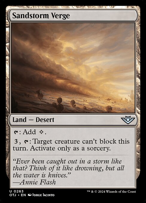 Sandstorm Verge 263