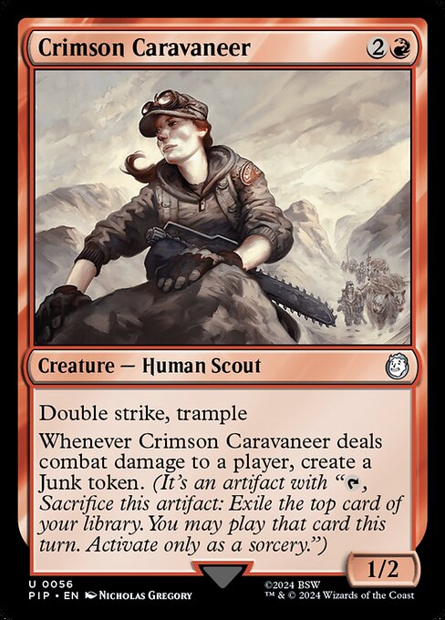 Crimson Caravaneer 56