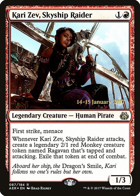 Kari Zev, Skyship Raider 87s