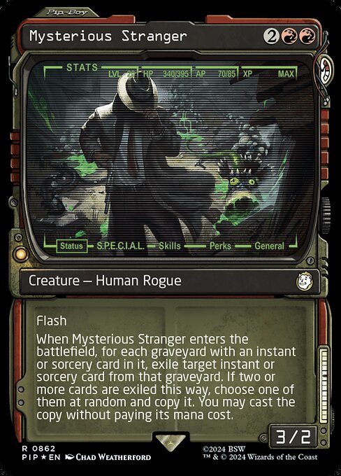 Mysterious Stranger 862