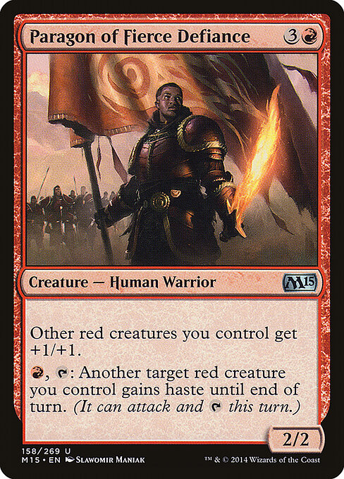 Paragon of Fierce Defiance 158