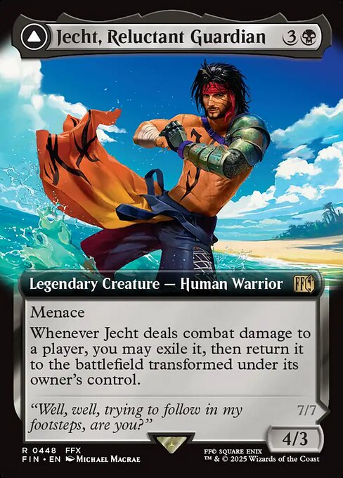 Jecht, Reluctant Guardian // Braska's Final Aeon 448