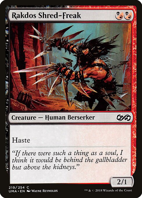 Rakdos Shred-Freak 219