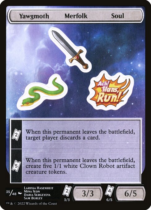 Yawgmoth Merfolk Soul 35
