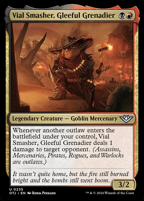 Vial Smasher, Gleeful Grenadier 235
