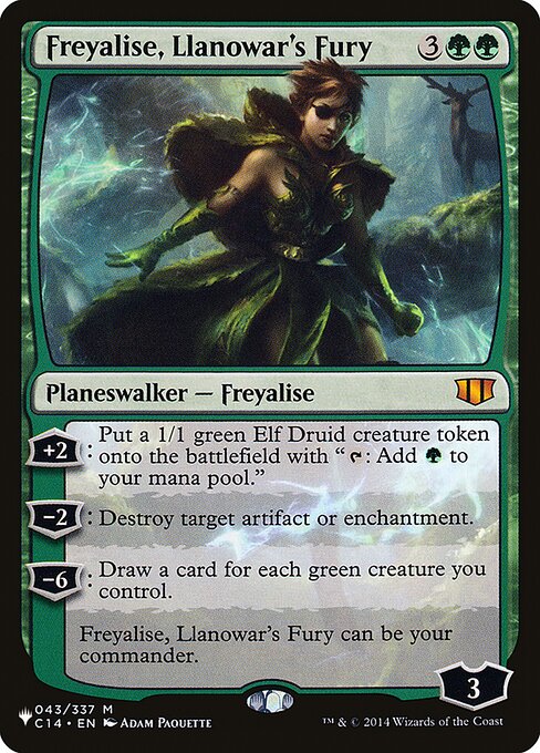 Freyalise, Llanowar's Fury C14-43