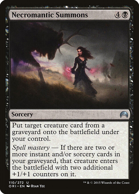 Necromantic Summons 110