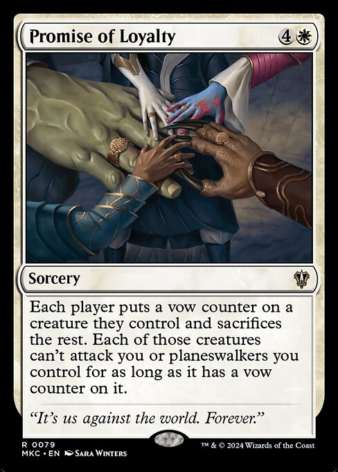 Promise of Loyalty 79