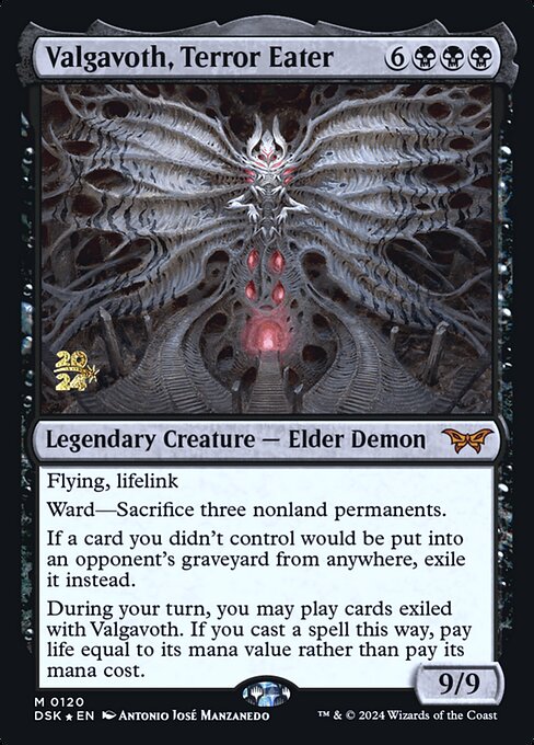 Valgavoth, Terror Eater 120s