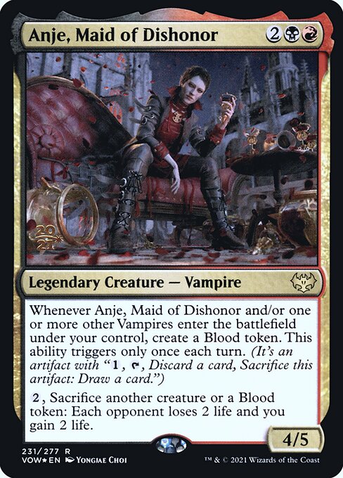 Anje, Maid of Dishonor 231s
