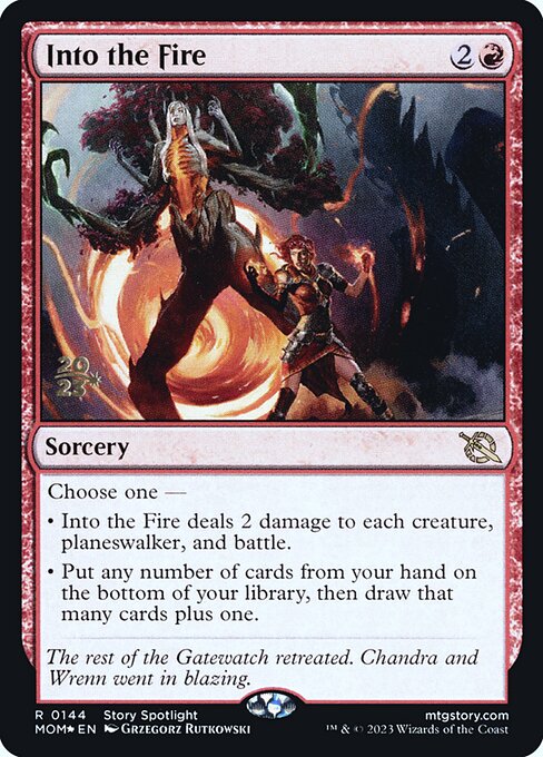 Into the Fire 144s